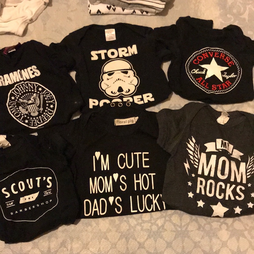 Rocker Baby onsies
